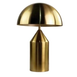 Złota, nowoczesna lampa stołowa MELLO gold
